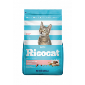 RICO CAT (GATITOS, CARNE, LECHE, ATUN)
